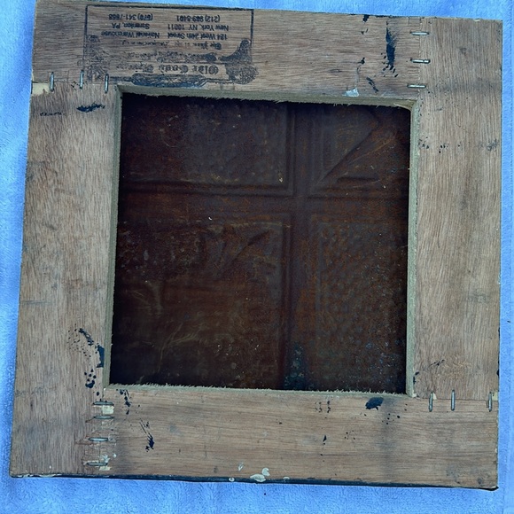 Vintage Ceiling Tin Tiles from historic ceiling - Picture 8 of 8